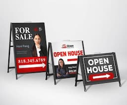 Real Estate Open House Sign