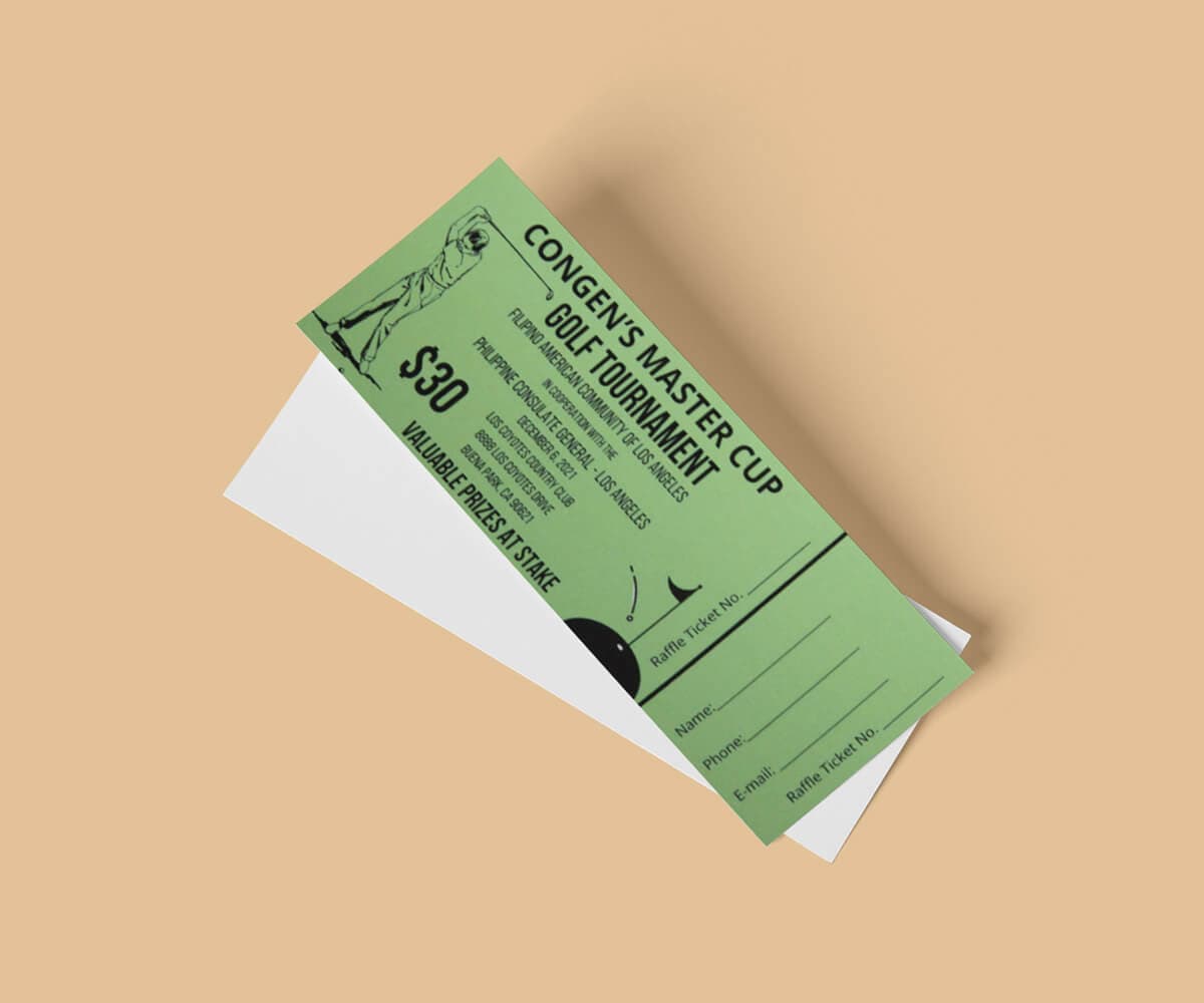 Event Ticket Printing