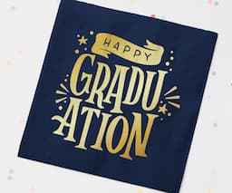 Custom Graduation Napkins Printing