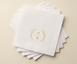 Personalized Wedding Napkins