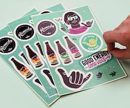 Sticker Sheets with Kiss Cut