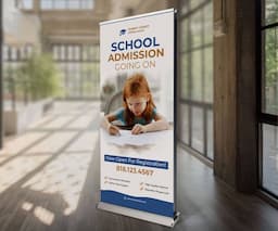 Double Sided Retractable Banner