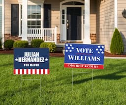 Political Yard Signs