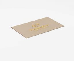 Raised Foil Business Cards