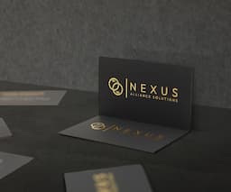 Raised Foil Business Cards