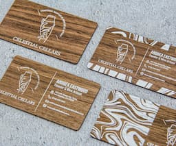 Wooden Business Cards