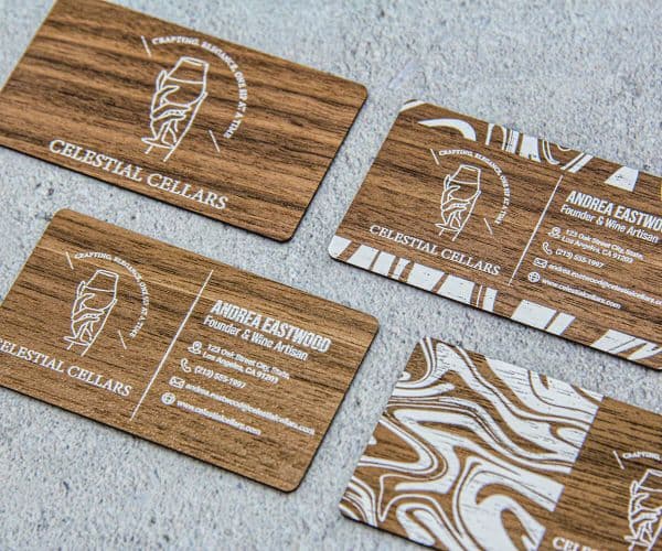 Wooden Business Cards