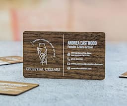 Wooden Business Cards