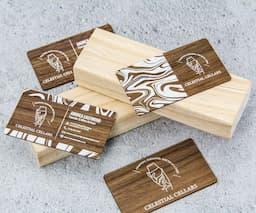 Wooden Business Cards